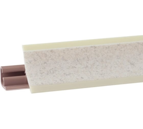 Изображение товара Плинтус KORNER LB-23-677 петра бежевая, 3,0 м 20-23-0-677