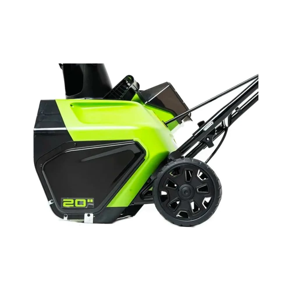 Изображение товара Аккумуляторный снегоуборщик GreenWorks 60V 51 см бесщеточный комплект Изображение товара Аккумуляторный снегоуборщик GreenWorks 60V 51 см бесщеточный комплект