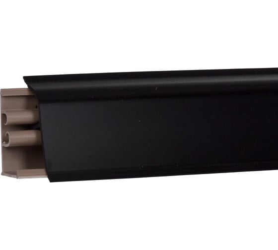 Изображение товара Плинтус для столешниц KORNER черный матовый 3 м ПВХ LB-381-6051 20-381-0-6051
