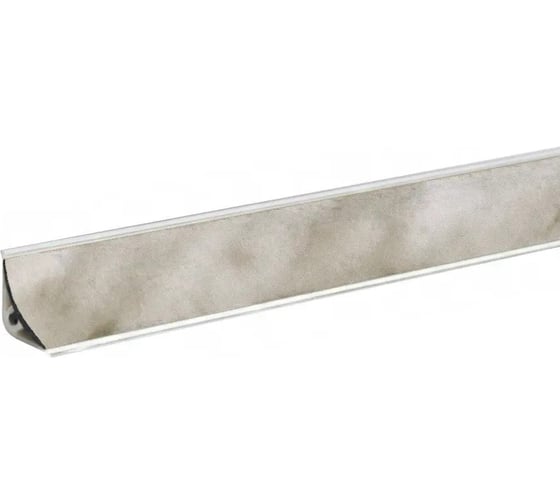 Изображение товара Плинтус для столешниц KORNER LB15 Мрамор Карарра 3 м 20-15-0-6148