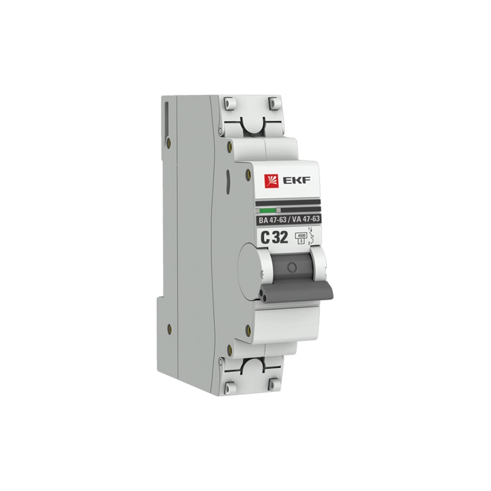 Автоматический однополюсный автомат EKF автоматический детектор валют mbox amd 20s т18661