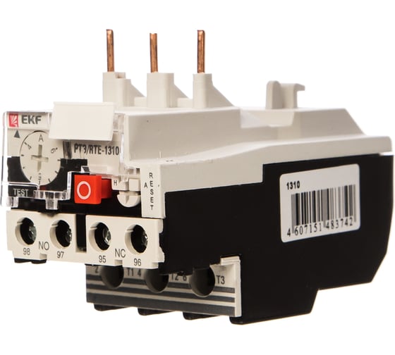 Изображение товара Тепловое реле EKF РТЭ-1310 4-6А rel-1310-4-6 9765740