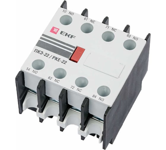 Изображение товара Контактная приставка EKF ПКЭ-22 2NO+2NC ctr-sc-25