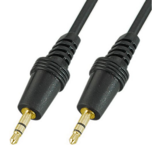 Изображение товара Соединительный кабель 0, 3.5 Jack (M) - 3.5 Jack (M) Pro Legend черный, 0,3 м. PL2367