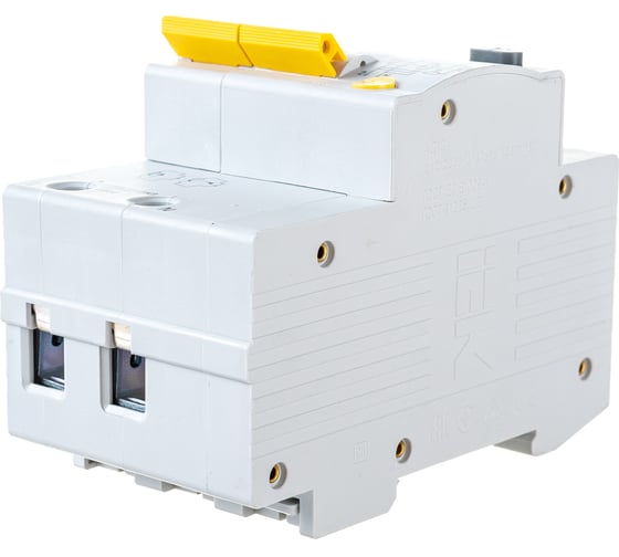 Изображение товара Автоматический дифференциальный выключатель IEK АД-12 2п 10А 30мА С 9688916