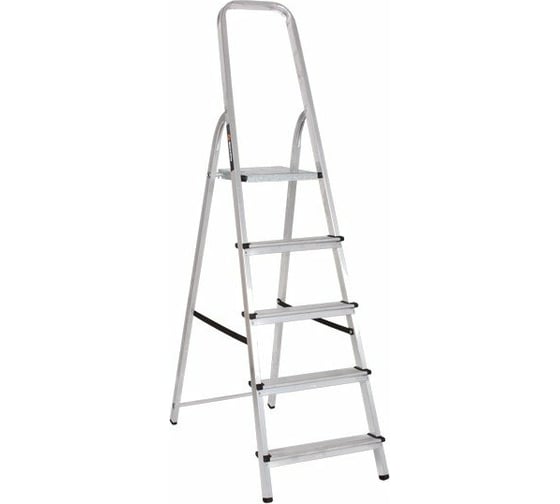 Изображение товара Алюминиевая стремянка Вихрь СА 1х5 73/5/1/3