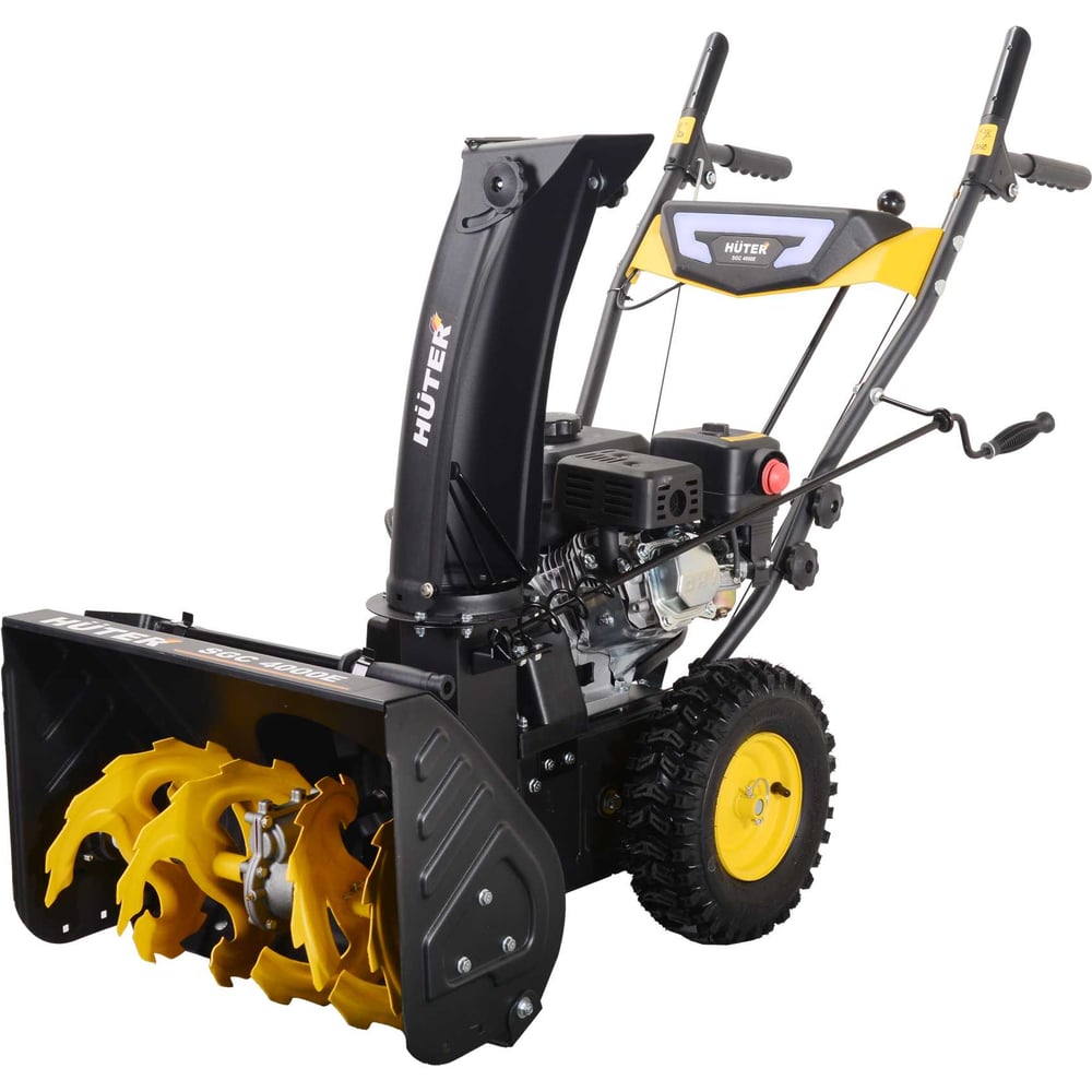 Изображение товара Снегоуборщик Huter SGC 4000E мощный самоходный с шнеками 7л.с.