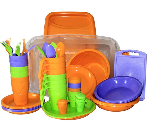 Изображение товара Набор для пикника Следопыт Holiday 6 персон PF-CWS-PS02