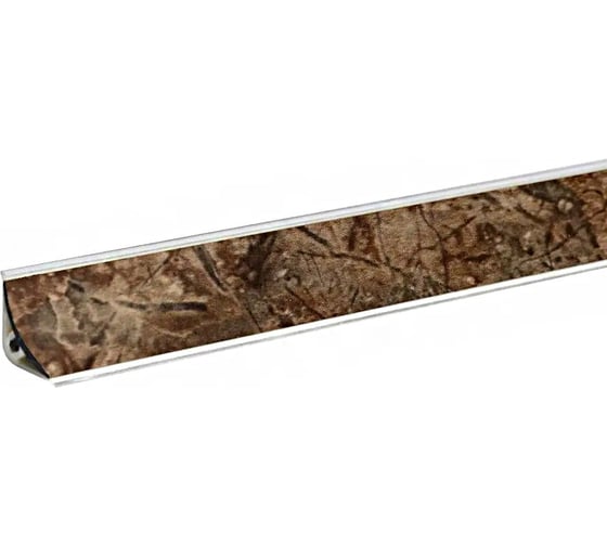 Изображение товара Плинтус для столешниц KORNER LB15 Аламбра темная, 3 м 20-15-0-6133