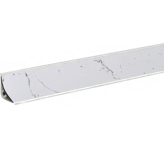 Изображение товара Плинтус для столешниц KORNER LB15 Мрамор марквина белый, 3 м 20-15-0-6156