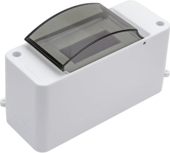 Изображение товара Щиток открытой проводки Рувинил Тусо на 2 модуля с вертикальной дверцей 130x51x83 мм 68102