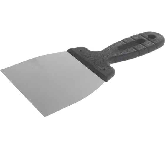 Изображение товара Шпатель нержавеющая cталь, пластиковая рукоятка 100мм Вихрь 73/3/2/18