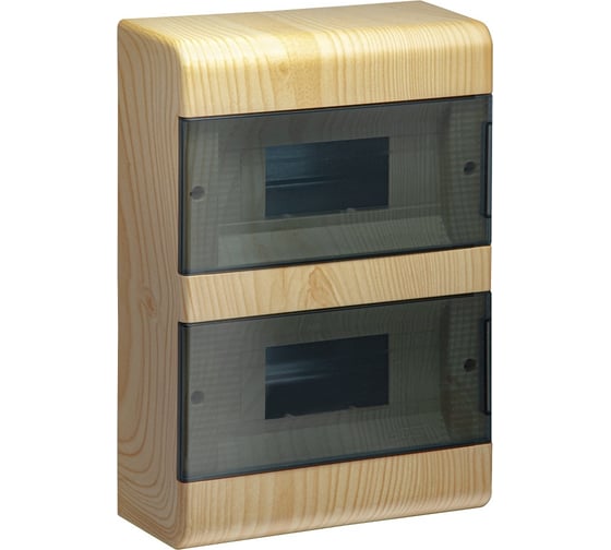 Изображение товара Щиток открытой проводки Рувинил Тусо на 18 модулей с 2 дверцами 225x323x94 мм 68018-27М