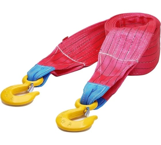 Изображение товара Буксировочный трос Tplus 30 т, 5 м крюк/крюк T023477