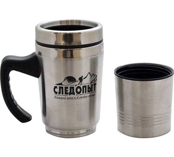 Изображение товара Двойная изотермическая кружка Следопыт 330+180 мл PF-CWS-P68