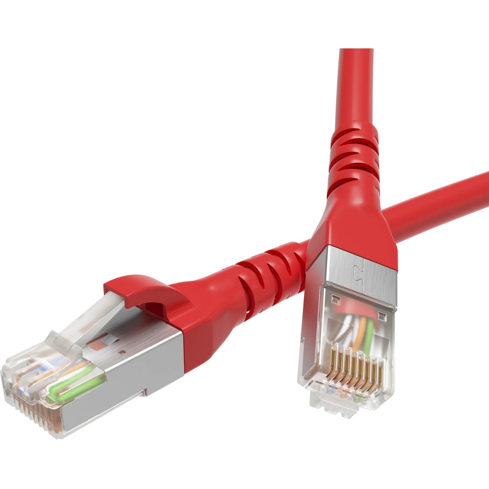 Патч-корды RJ45-RJ45  Все инструменты Экранированный патч-корд DKC RN6FU4550RD