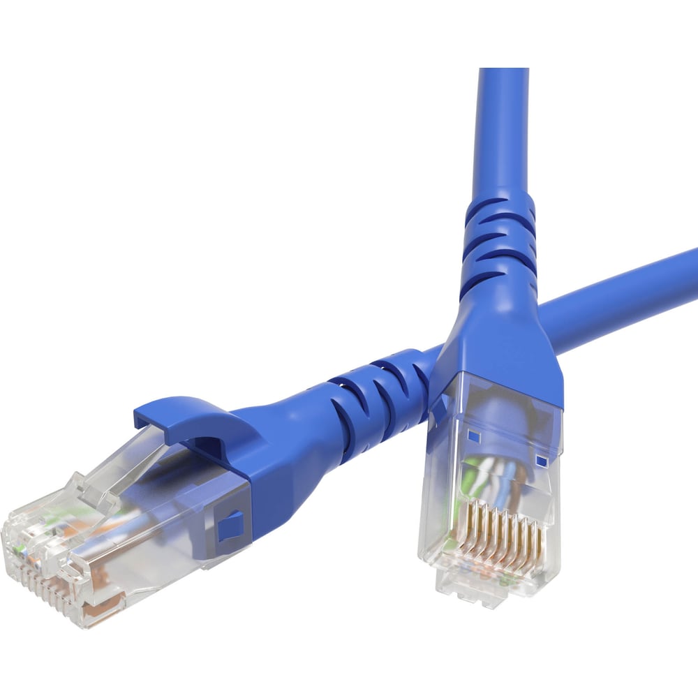 Изображение товара Патч-корд DKC cat6 u/utp 5м синий защитный LSZH RJ-45