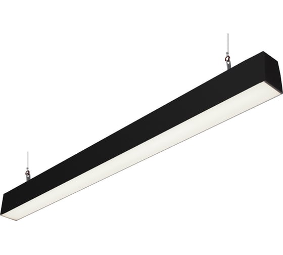 Изображение товара Светодиодный модульный светильник ВСЕСВЕТОДИОДЫ Кристалл 37Вт, RAL9005, 5000K, опал, 4050 Лм, IP44 vs351-37-op-5k-ral9005