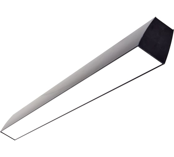 Изображение товара Светодиодный модульный светильник ВСЕСВЕТОДИОДЫ Кристалл 37Вт ral9005 5000К Микропризма 3900Лм IP44 vs351-37-mpr-5k-ral9005