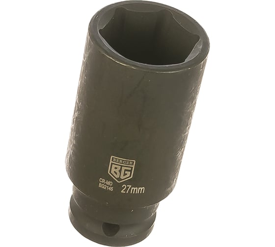 Изображение товара Головка торцевая удлиненная ударная шестигранная (27 мм; 1/2) Berger BG BG2145