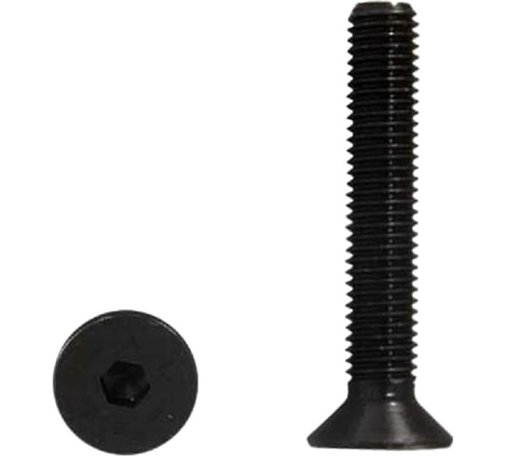 Изображение товара Винт Море-Метизов DIN 7991, кл.пр. 10.9, оксид, M6x20 мм, 10 шт. VINT799162010M