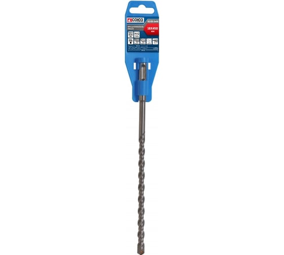 Изображение товара Бур (18х450х390 мм; SDS+) СОЮЗ 9019-SDS-18x450C