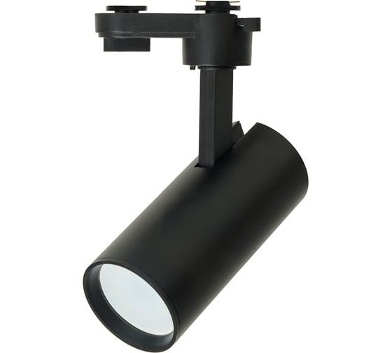 Изображение товара Трековый однофазный светильник на шинопровод FERON al195 под лампу gu10, черный, 48543