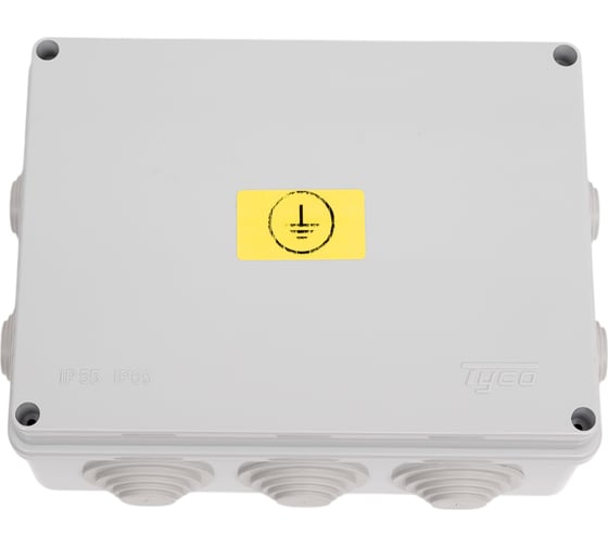 Изображение товара Распределительная коробка Рувинил Тусо для открытой проводки 200x140x75 мм уравнивания потенциалов 67055УП