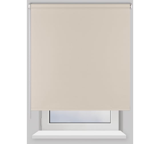 Изображение товара Рулонная штора PRAKTO JUTA 85x160 см натуральный 9403219646