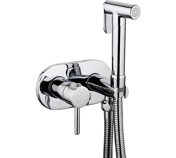 Изображение товара Смеситель с гигиеническим душем Haiba HB5515 хром (315166) 00315166