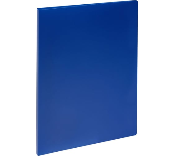 Изображение товара Папка с пружинным скоросшивателем Стамм а4, 14 мм, 500 мкм, пластик, синяя ММ-32221