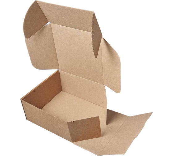 Изображение товара Самосборная картонная коробка PACK INNOVATION 16x16x8 см, объем 2 л, 100 шт. IP0GKSS161608-100