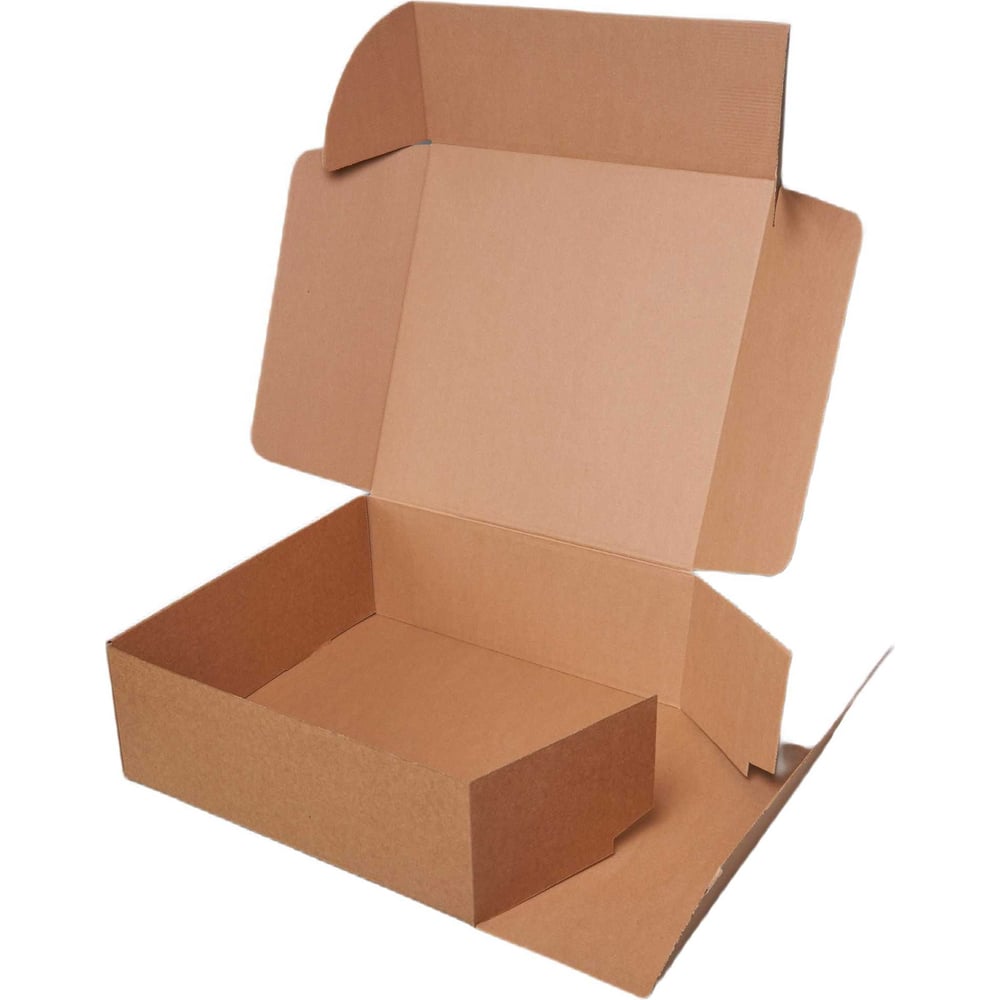 Картонная самосборная коробка PACK INNOVATION коробка самосборная с окном синяя 19 х 19 х 3 см