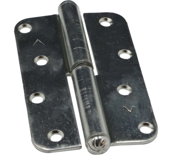 Изображение товара Петля накладная Левша ПН1-110 кр.уг. цинк левая У1-7109.ЦБл