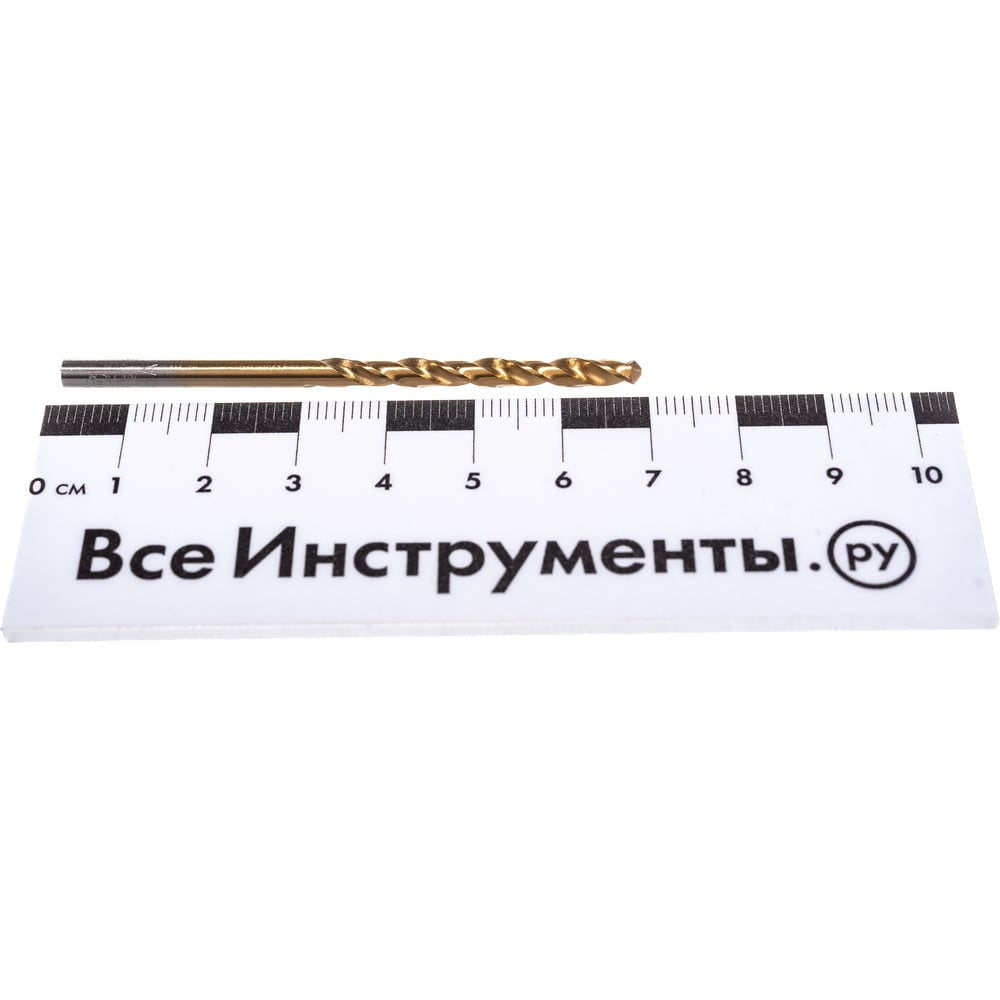 Изображение товара Сверло спиральное 3.6 мм класс А1 R9-TIN для точных работ