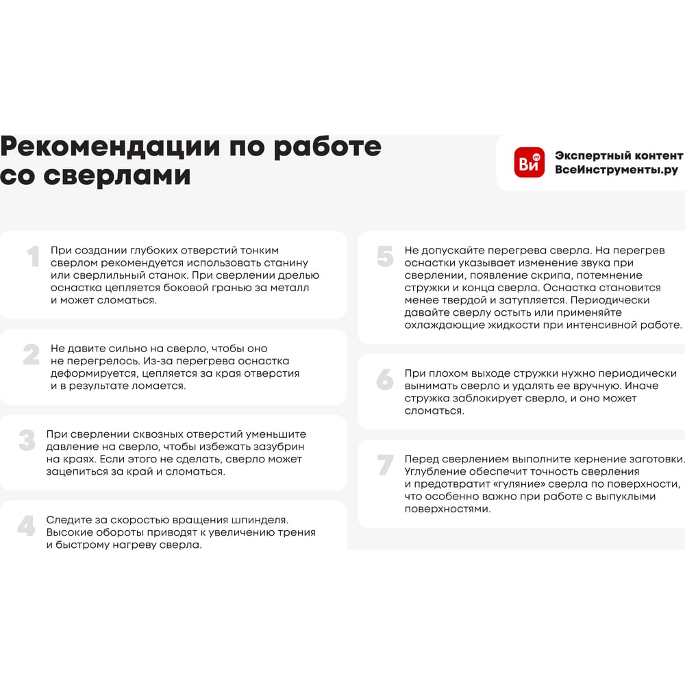 Изображение товара Сверло Р6М5К5 6.9 мм для металла спиральное цилиндрический хвостовик