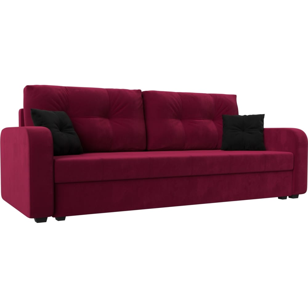 Прямой диван Лига диванов прямой диван лига диванов гермес лайт микровельвет бордовый 112692