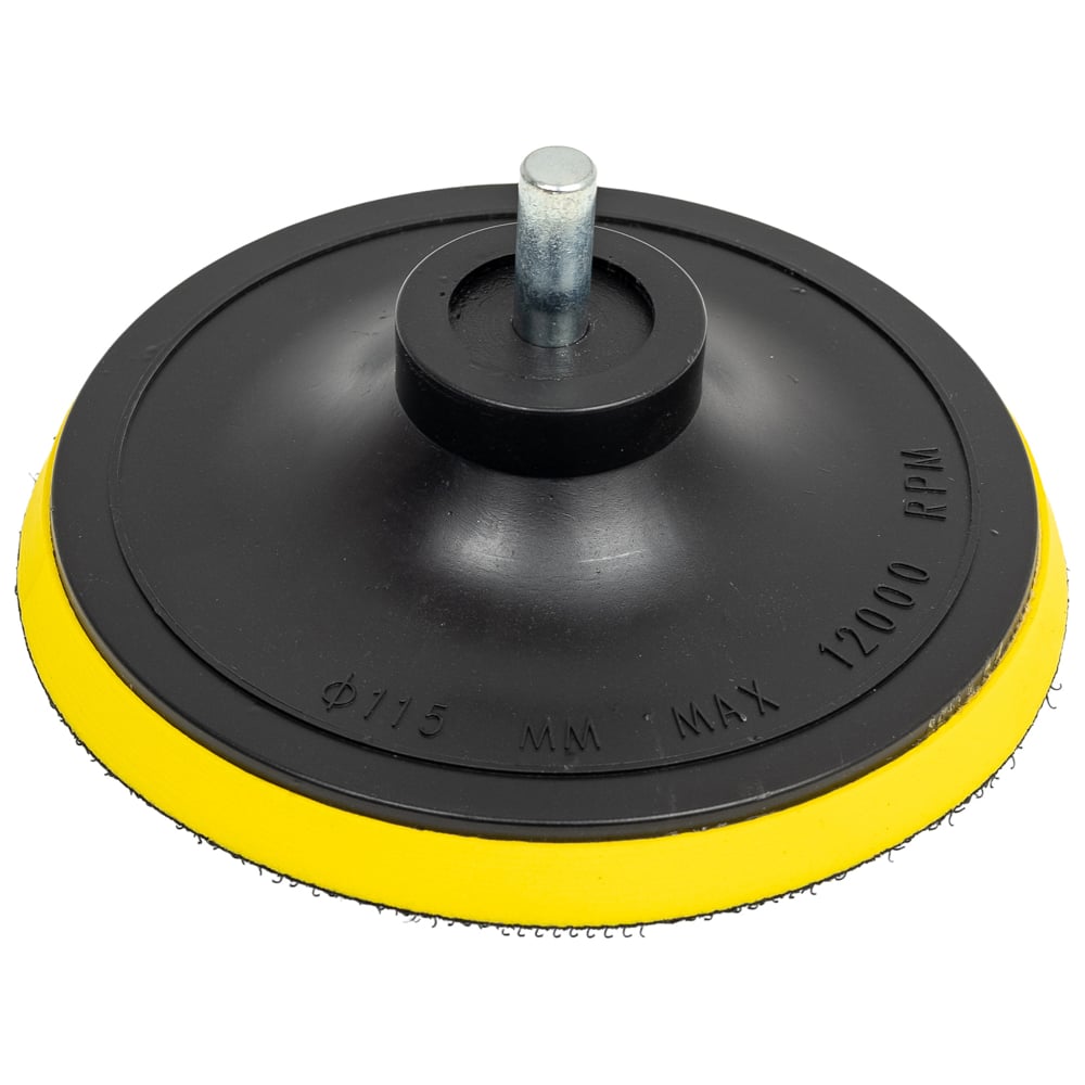 Изображение товара Круг шлифовальный для дрели с липучкой 115 мм SANTOOL