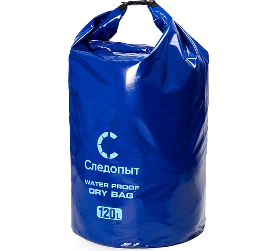 Изображение товара Гермомешок Dry Bag 120 л синий с лямками Следопыт PF-DB-120