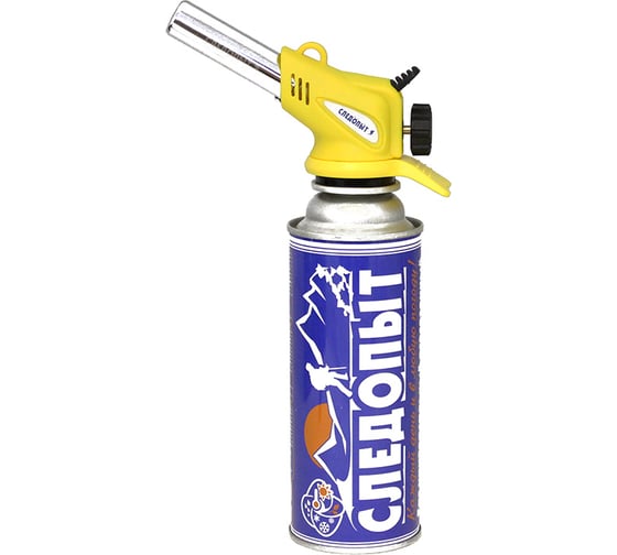 Изображение товара Портативная горелка с пьезоподжигом Следопыт цанговая PF-GTP-N02