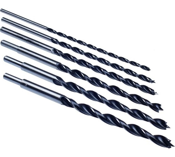 Изображение товара Набор сверл спиральных 6 -14 мм, длина 300 мм, 6 предметов РемоКолор 36-8-520
