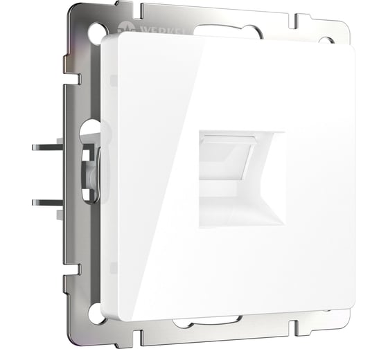 Изображение товара Телефонная розетка RJ-11 WERKEL белая W1182001 a051123