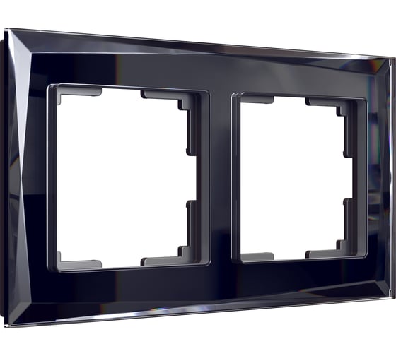 Изображение товара Рамка WERKEL W0021208 на 2 поста черный a051442