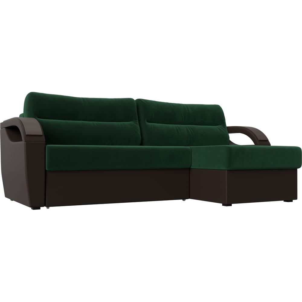 модуль лига диванов холидей раскладной диван велюр зеленый Угловой диван Лига диванов