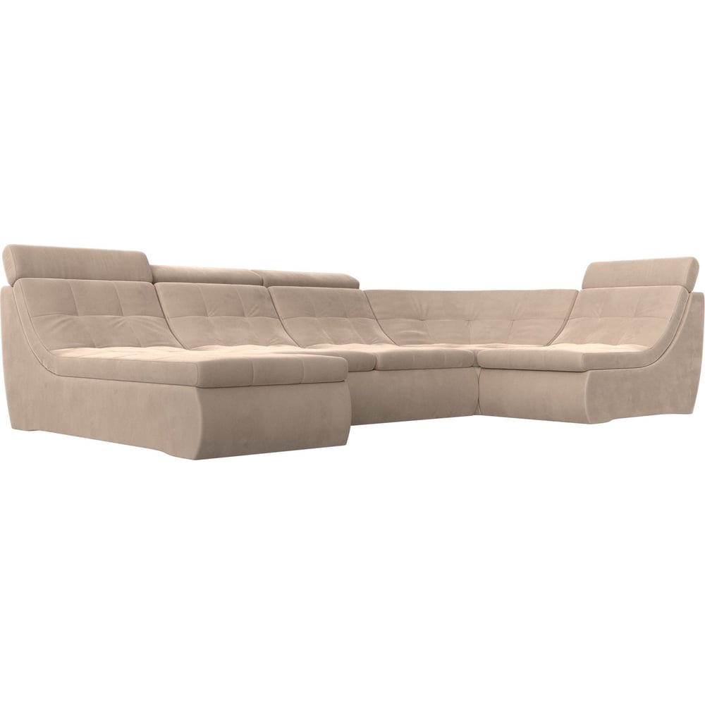 П-образный модульный диван Лига диванов лига диванов угловой модульный диван холидей люкс микровельвет зеленый