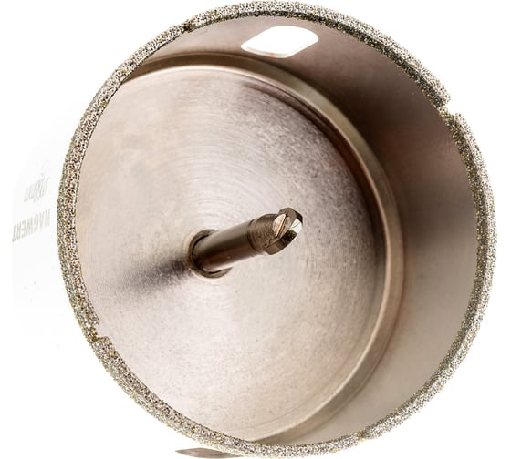 Изображение товара Коронка алмазная с центрирующим сверлом по керамограниту и керамике 68 мм HAGWERT 576268