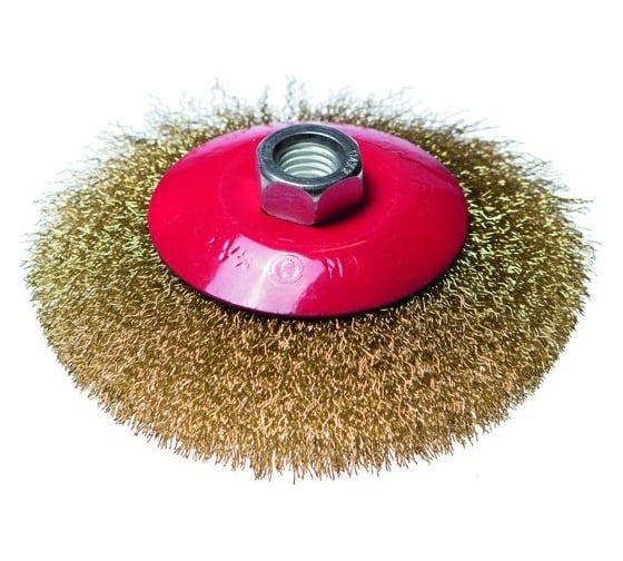 Изображение товара Щетка-крацовка для УШМ, 100 мм, М14 РемоКолор 45-2-003