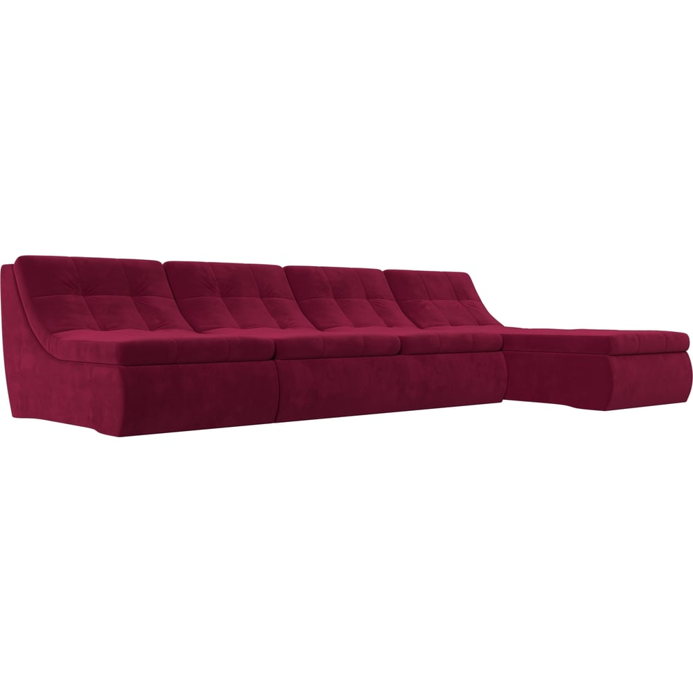 Угловой модульный диван Лига диванов кухонный диван лига диванов энигма микровельвет бордовый 112901