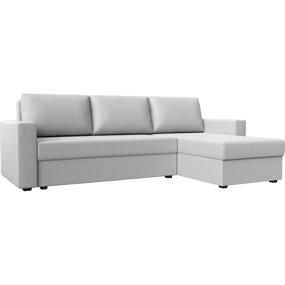 Изображение товара Угловой диван Лига диванов Траумберг Лайт экокожа белый