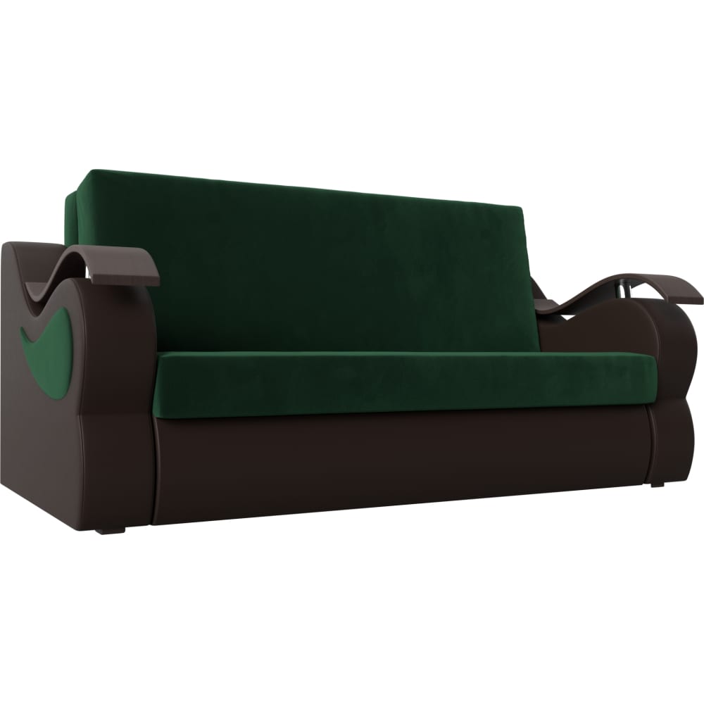 Прямой диван Лига диванов кресло лига диванов флорида микровельвет зеленый 112299